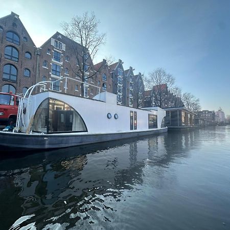 Houseboat Bnb The Floating Nest Amsterdam Exterior foto