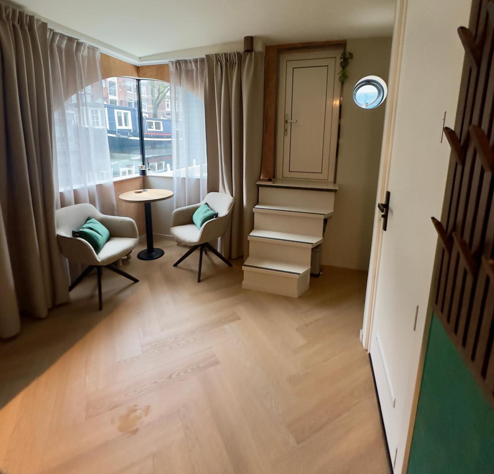Houseboat Bnb The Floating Nest Amsterdam Exterior foto